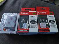 Tusze Canon czarne BX-3 nowe oryginalne