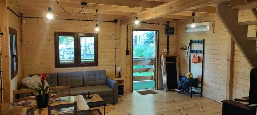 NOWE domki letniskowe,, Lisie Bagno,, Mazury Miłomłyn wynajem
