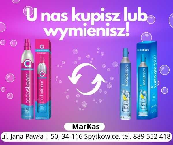 SodaStream - wymiana butli CO2 Szybko dostępne od ręki