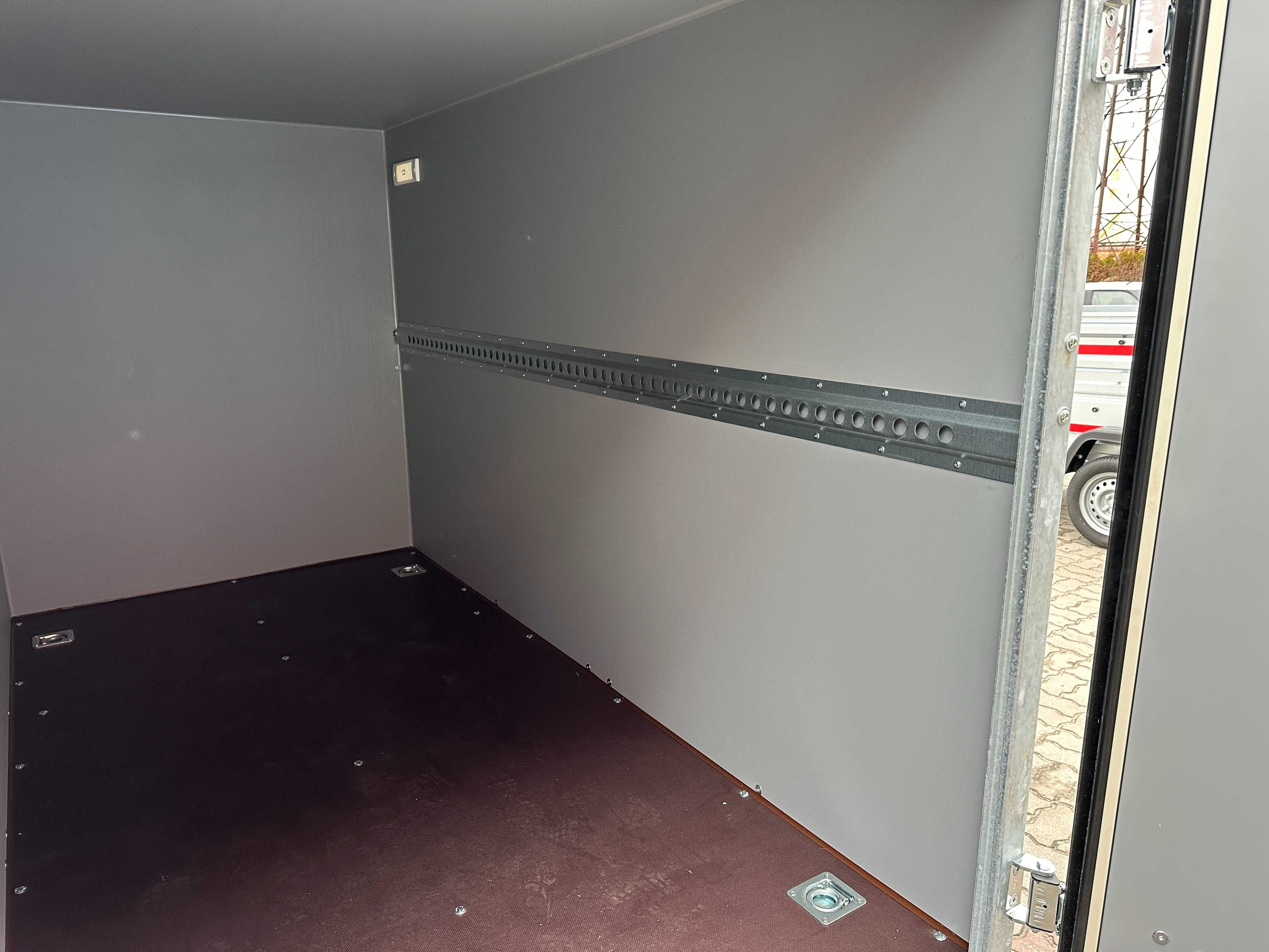 Przyczepa kontener 250x125x150 Temared BOX 2512/2 DMC:750KG DOSTAWA!
