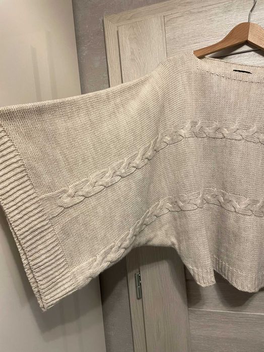 Sweter Massimo Dutti r. M wełna moher