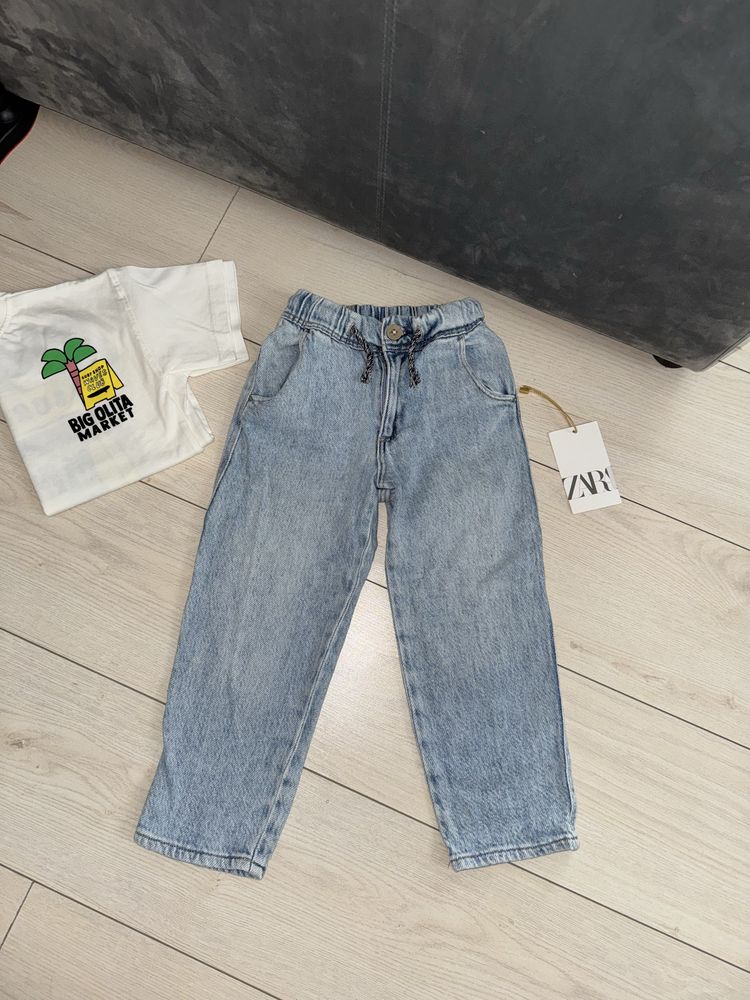 Джинси ZARA на хлопчика 4-5 років 110см зріст