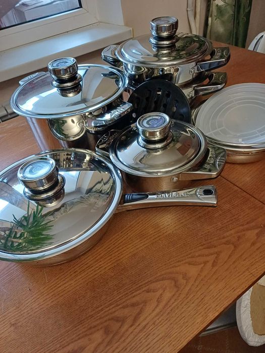 Набір посуду,  каструлі  Bachmayer Solingen