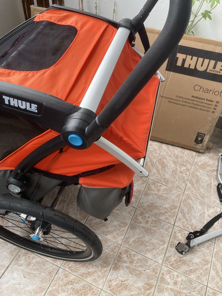 Thule Chariot Cross 1 + zestaw narciarski