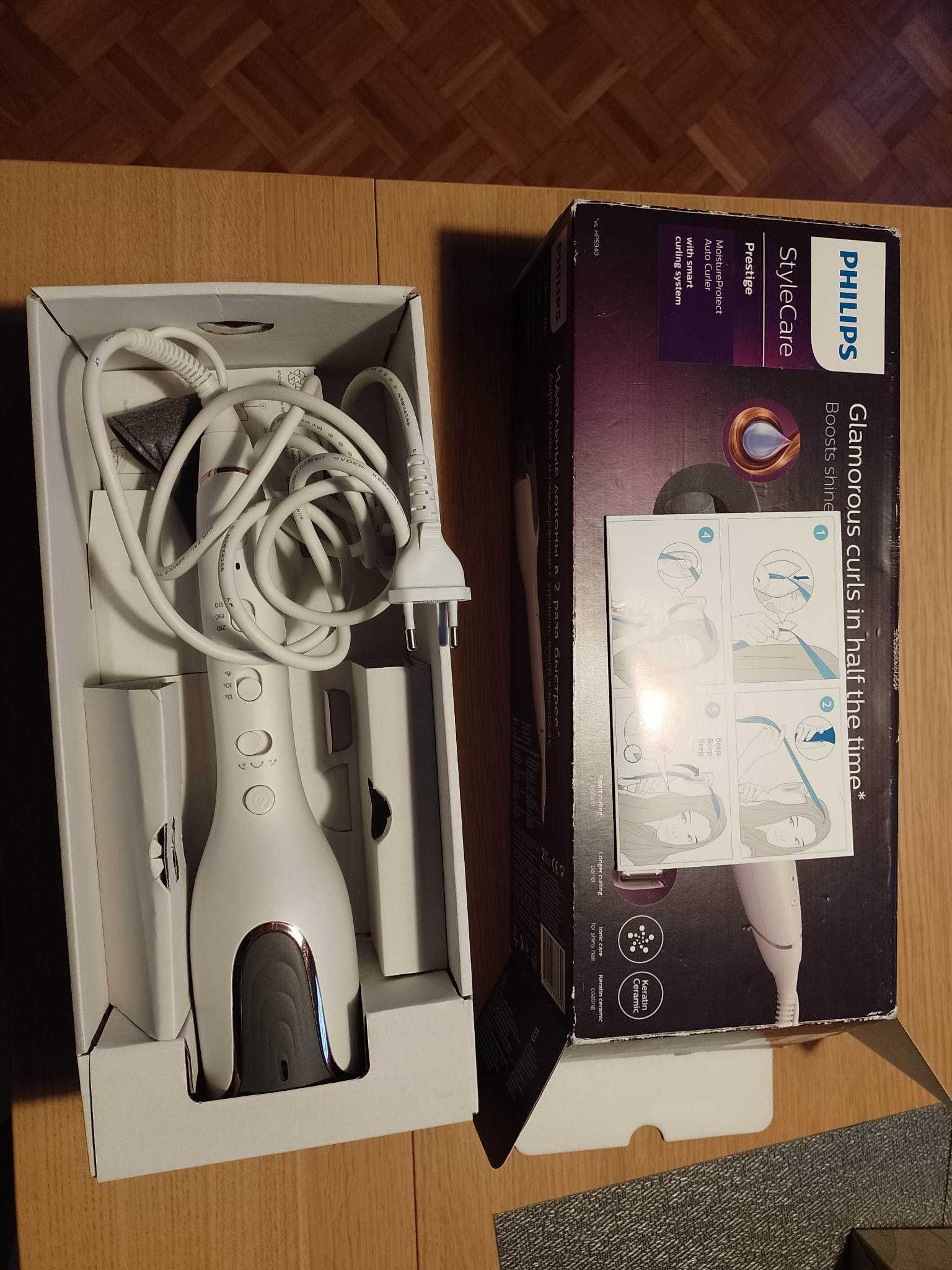 Automatyczna lokówka Philips StyleCare Prestige BHB878