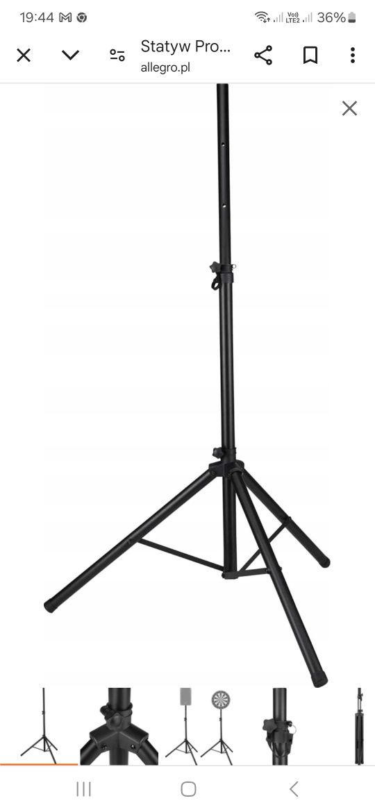 Statyw pod  kolumny