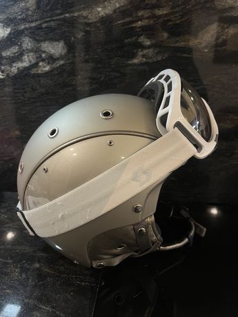 Kask narciarski indigio z goglami scott