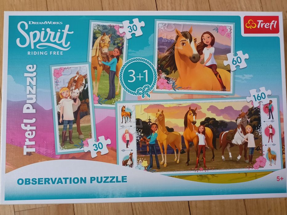 Puzzle Trefl, Spirit, konie, Duch Wolności, dla dzieci