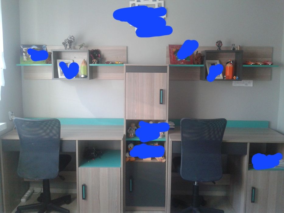 Komplet mebli dla 2 dzieci