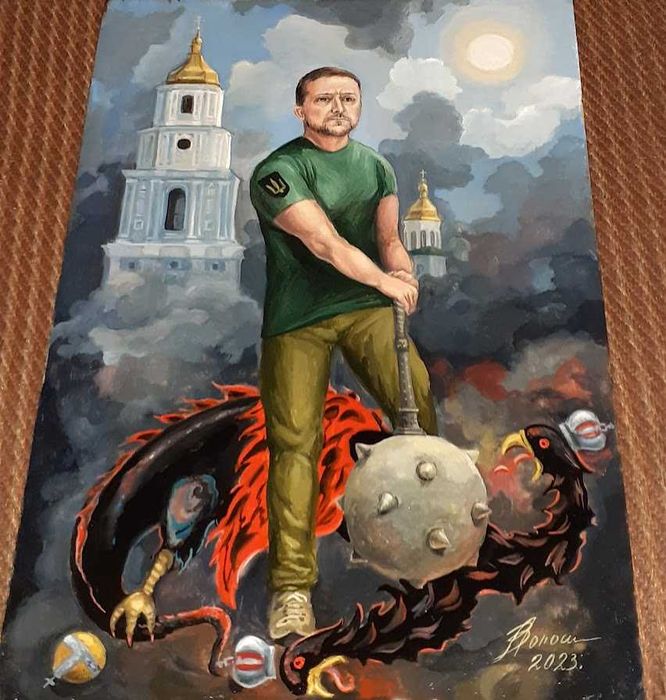Картина на дошці
