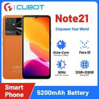 Cubot Note 21 Orange. 6+6Gb/128Gb. 50mp. 90Ghz