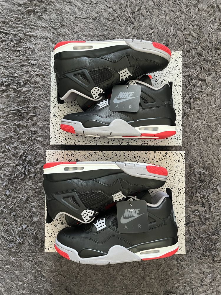 Air Jordan 4 “Bred Reimagined” 41 / 43 / 44