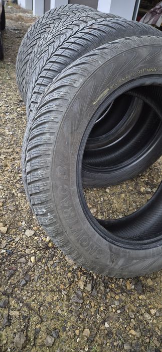 Opony zimowe 205/55R16 continental vredstein