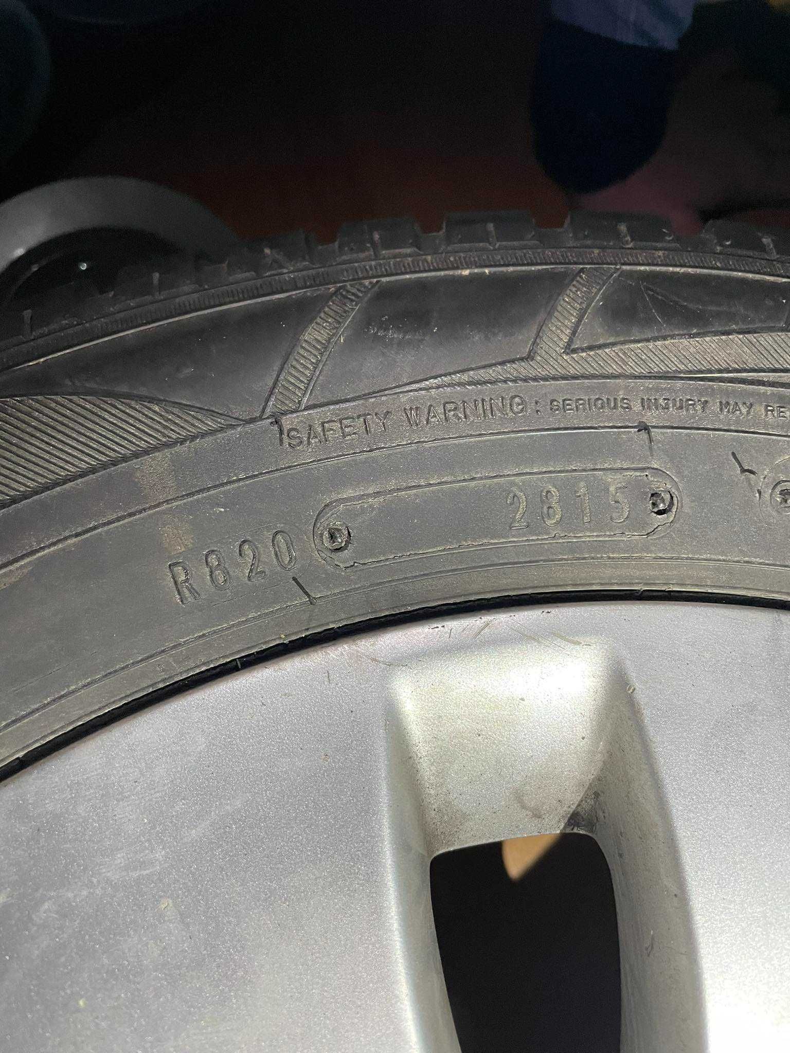 Alufelgi 16" ORI A6 C6 205/60R16 z Oponami Zimowymi w Świetnym Stanie!