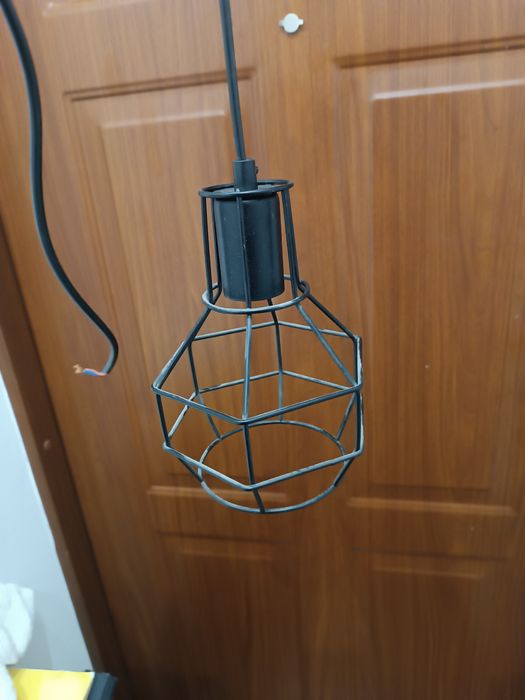Lampa sufitowa metal w stylu vintage