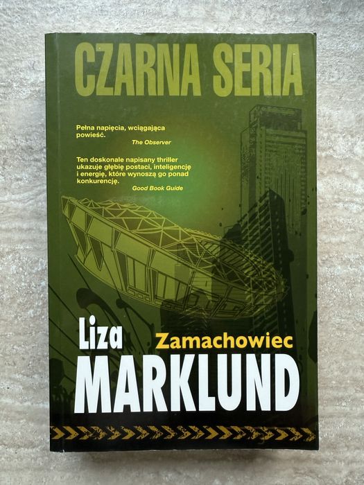 Zamachowiec - Liza Marklund - wyd. Czarna Owca