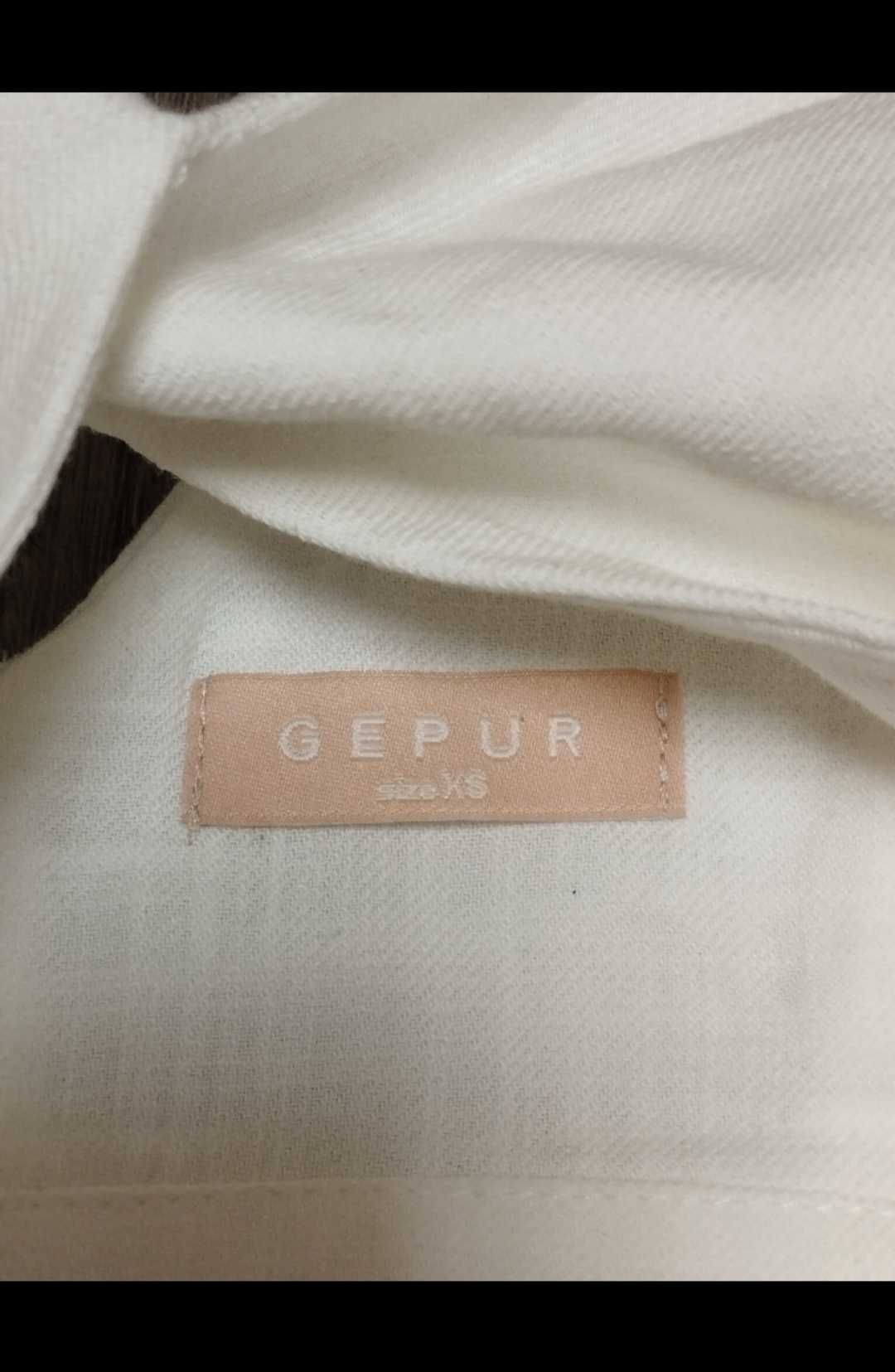 Срочно ! Белый, молочный льняной корсетный сарафан Gepur XS