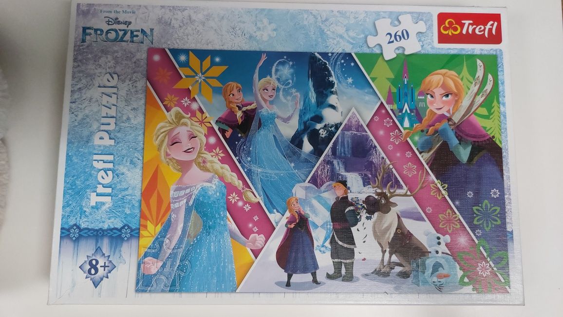 PUZZLE Kraina Lodu FROZEN 8+