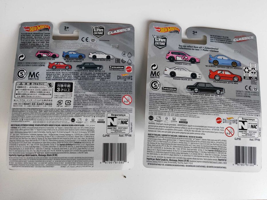 Hot Wheels '98 Subaru Impreza 22B STi-VERSION [Modern Classics]