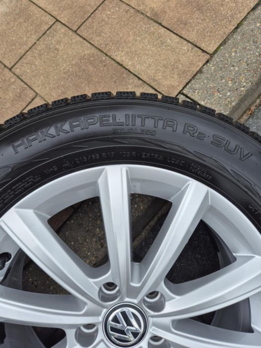 Opony VW Tiguan zimowe z felgami