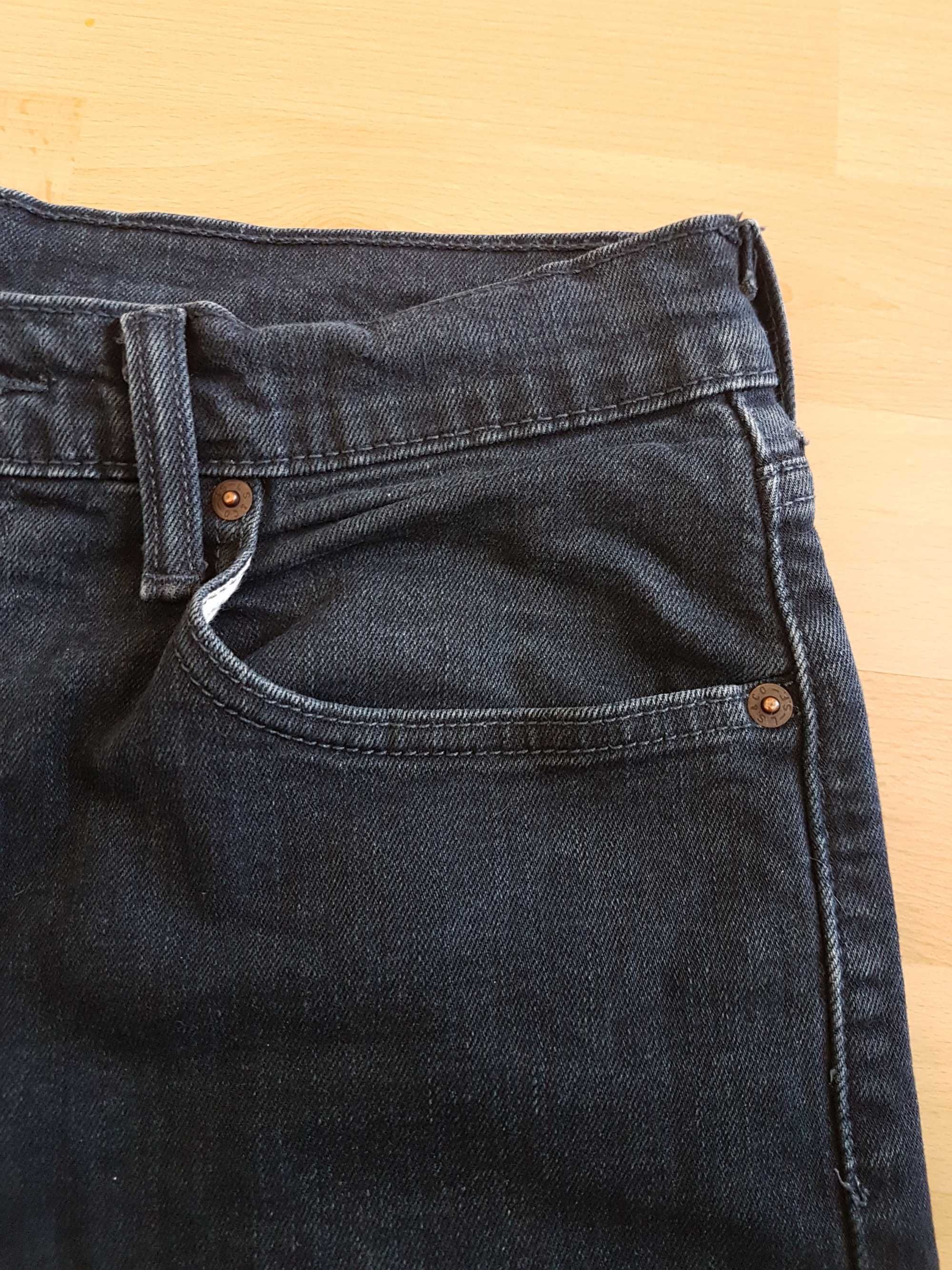 Levis 512 spodnie jeansowe męskie slim W33 L34 jeansy Levi's 33/34