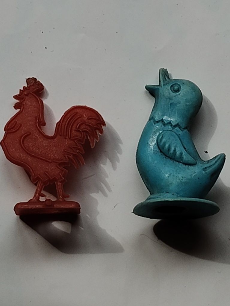 Figurki 2 sztuki z czasów PRL orginalne po lizakach