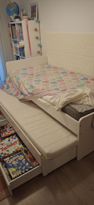 Cama de criança ikea SLÄKT 90 por 200