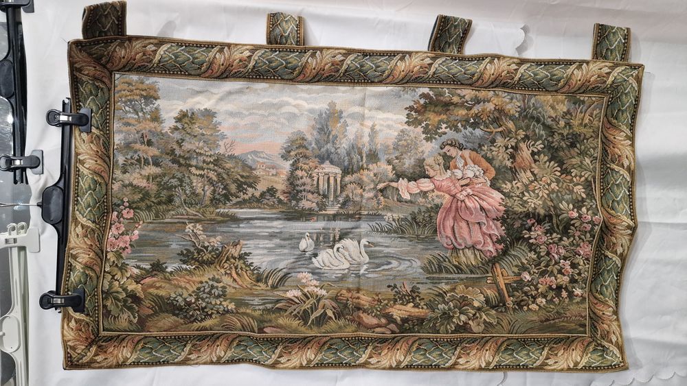 Piękny stary gobelin