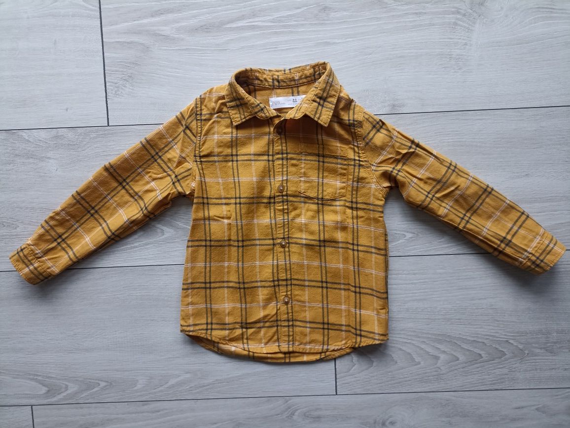 jak nowa flanelowa koszula Zara 104/110