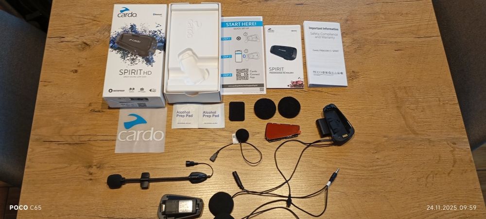 Cardo spirit hd interkom
