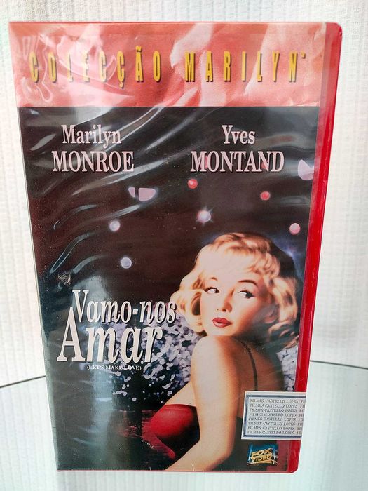 Marilyn Monroe - Filmes VHS ainda selados!
