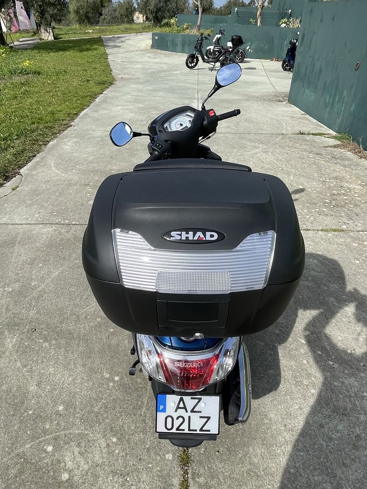Scooter SUZUKI ADRESS 125 cc + extras ‘como nova’ em garantia