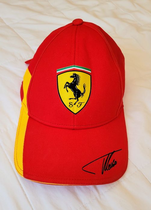 Czapka z daszkiem Ferrari sportowa
