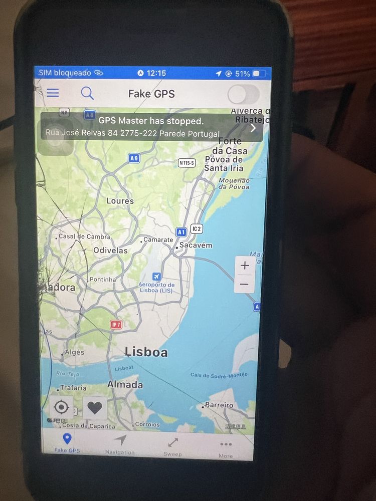 Instalacao de fake gps