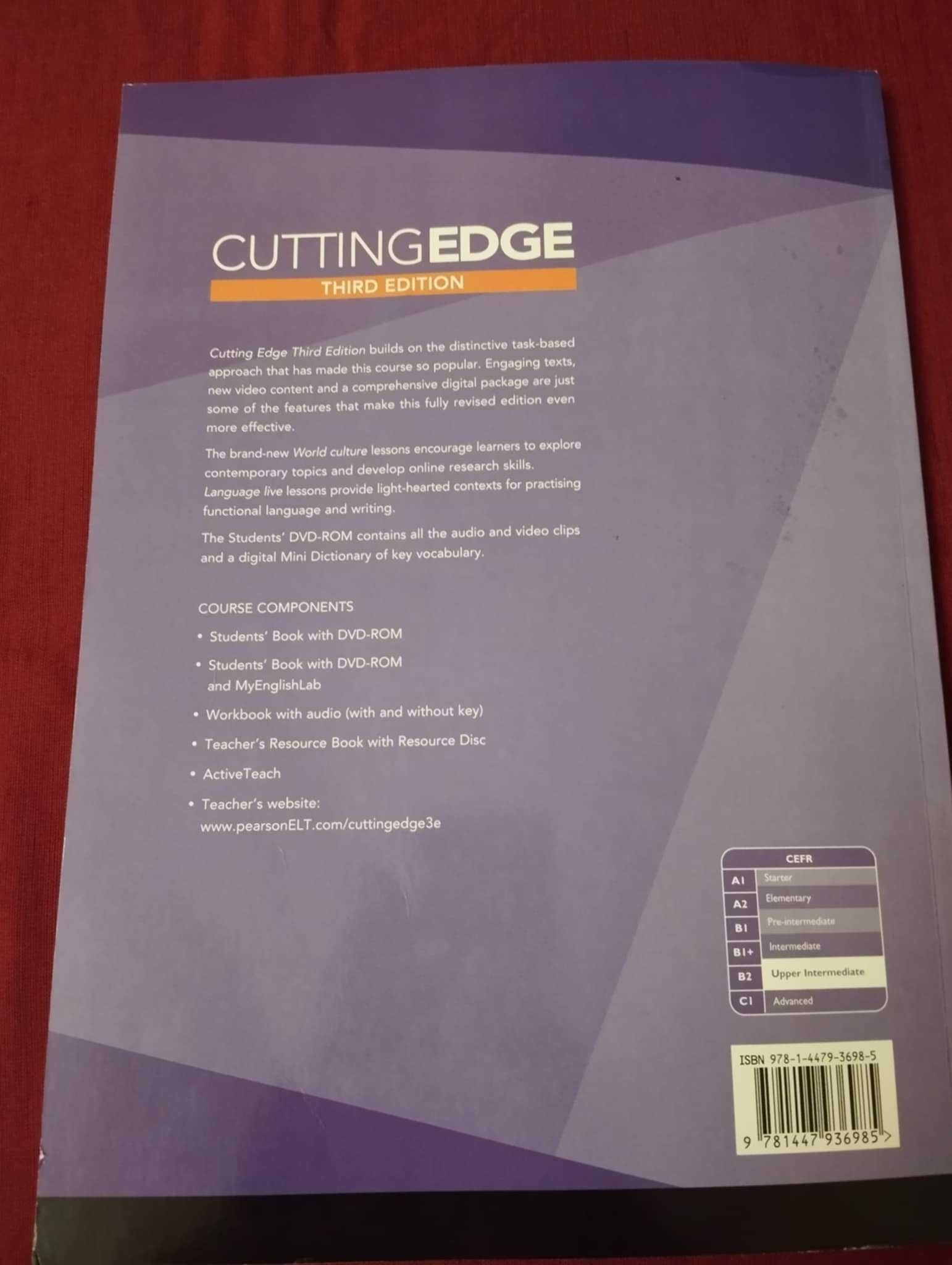 CUTTING EDGE upper intermediate Students’ Book+DVD