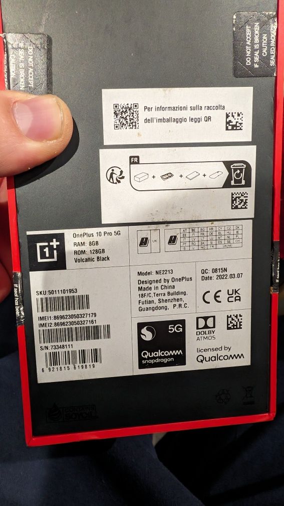 OnePlus 10 Pro 128gb