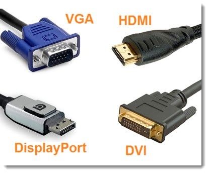 Кабель питания 2pin 3pin HDMI DVI VGA Европа новые и б.у 
VGA DVI HDMI