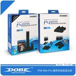 PS4 SLIM / PRO Подставка для приставки Зарядка геймпадов дисков