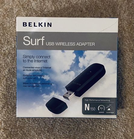 USB WI-FI адаптер Belkin Wireless adapter N150 (F7D1101)