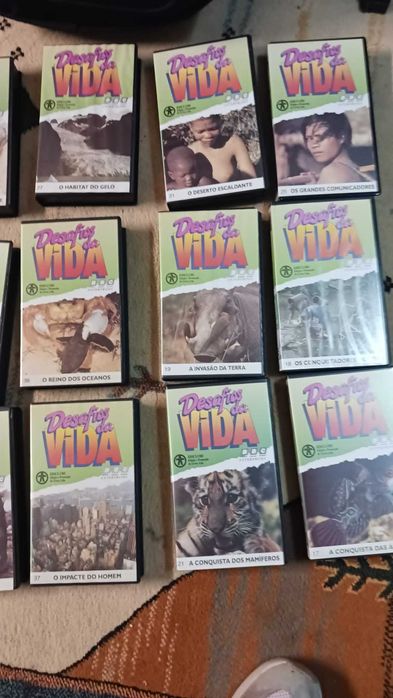 Coleção 26 VHS - Desafios da vida 5€ todos