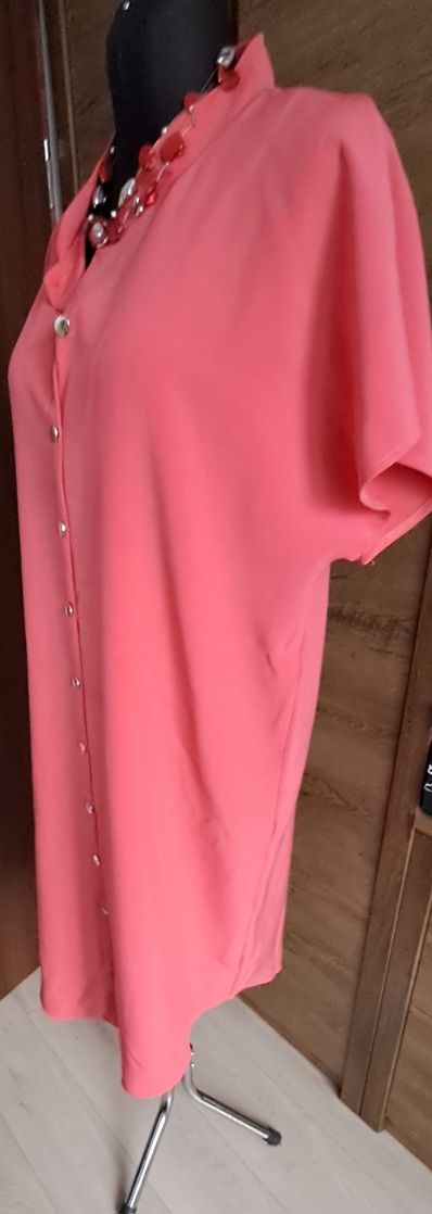 Sukienka prosta elegancka i funkcjonalna 4xl Karko