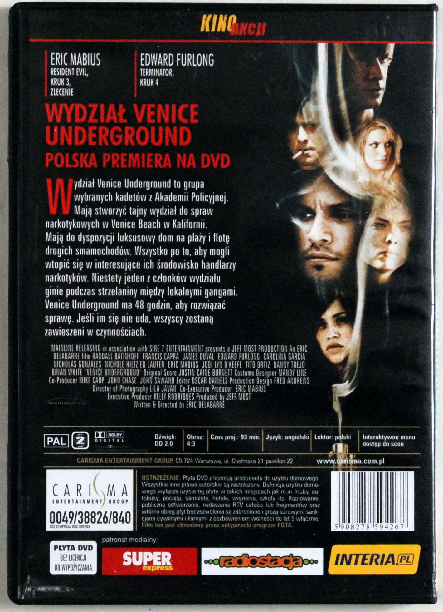 DVD Wydział Venice Underground