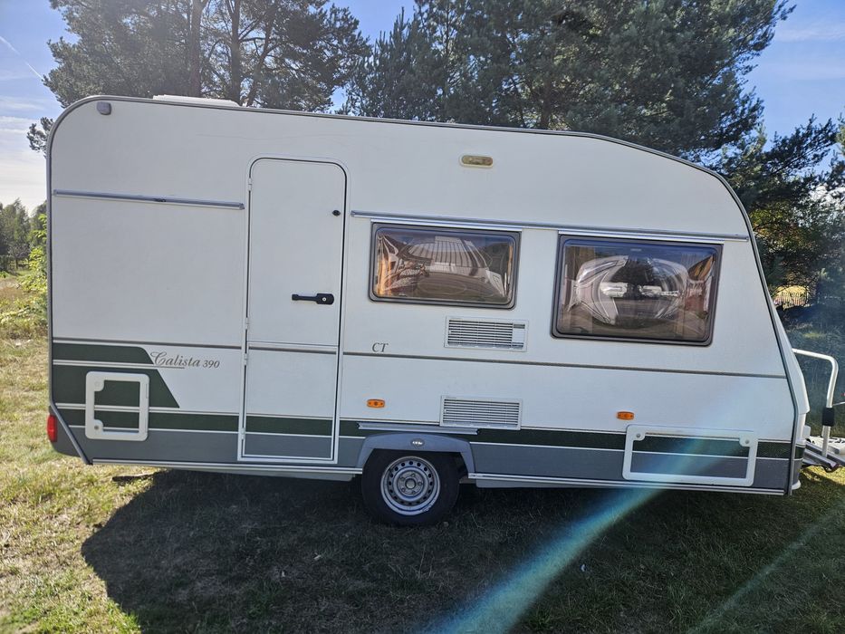 Przyczepa kempingowa Chateau 2000r Bojler przedsionek Zarejestrowa