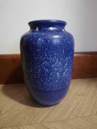 Wazon ceramiczny niebieski 16cm