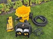 Odkurzacz Przemysłowy Budowlany DeWALT DWV 902M-QS, akcesoria DWV935