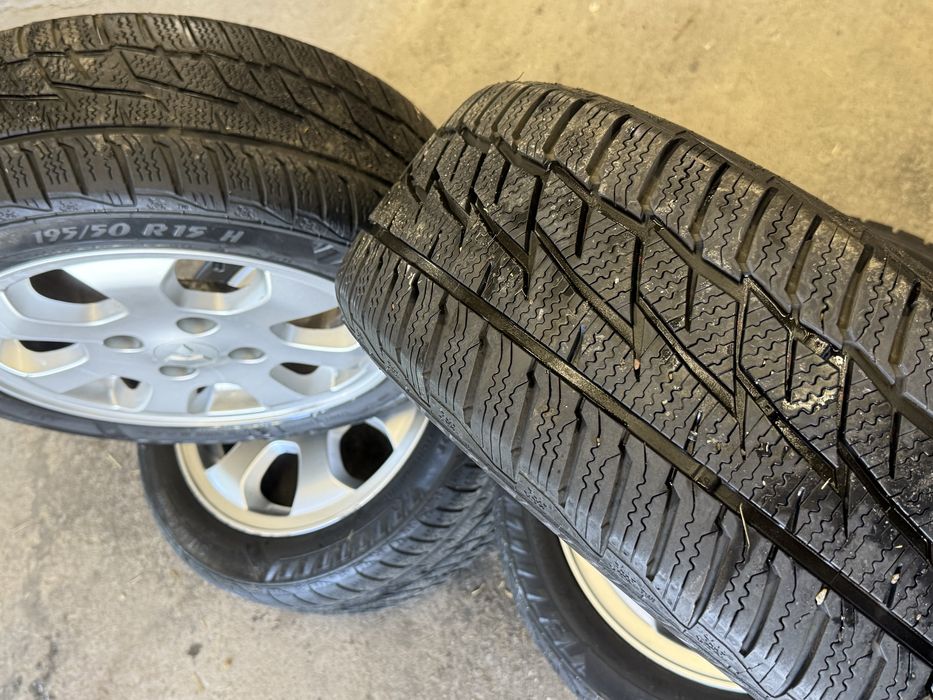 Koła zimowe 4x114,3 Mitsubishi 195/50 r15 5,5mm