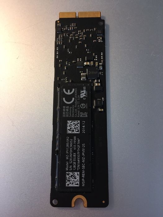 Dysk SSD 128 GB do Apple Macbook Air Pro