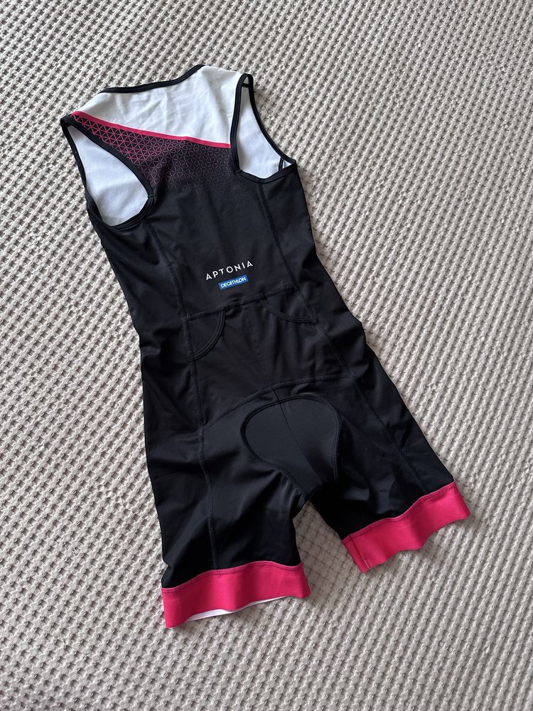 Трико полукомбинезон триатлон велоспорт женский Aptonia Decathlon