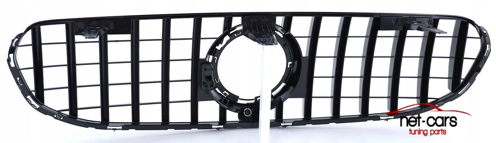 Grill MERCEDES GLC X253 C253 19- Panamericana czarny połysk chrom
