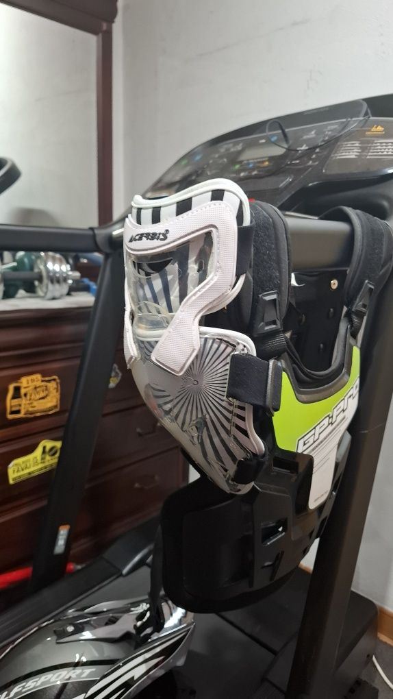 Equipamento completo de proteção para enduro/motocross